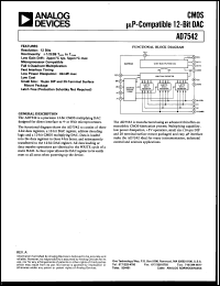 AD7542 Datasheet