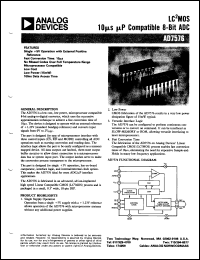 AD7576 Datasheet