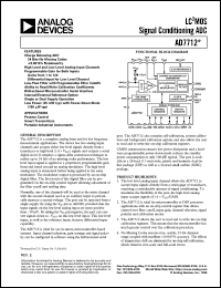 AD7712 Datasheet