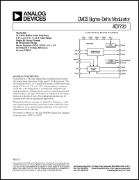 AD7720 Datasheet