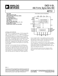 AD7721 Datasheet