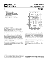 AD7722 Datasheet