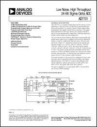 AD7731 Datasheet