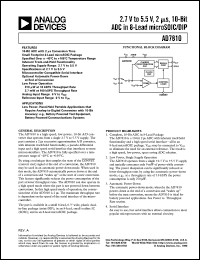 AD7810 Datasheet