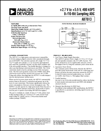 AD7813 Datasheet