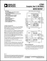 AD7837 Datasheet