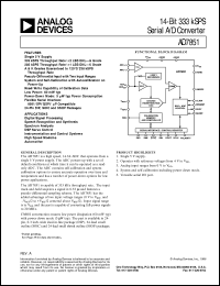 AD7851 Datasheet