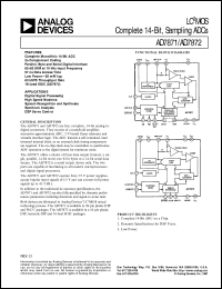 AD7871 Datasheet