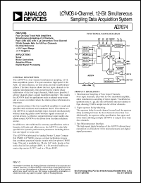 AD7874 Datasheet