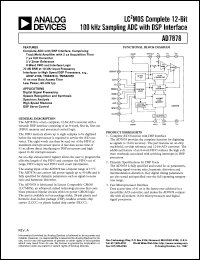 AD7878 Datasheet