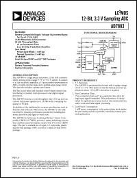 AD7883 Datasheet