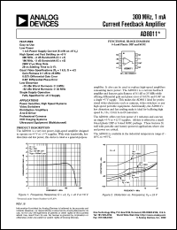 AD8011 Datasheet