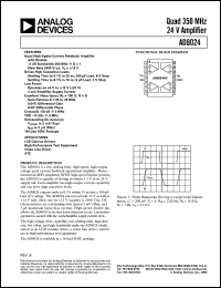 AD8024 Datasheet
