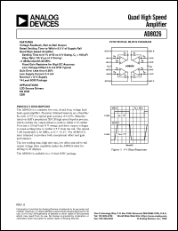 AD8026 Datasheet