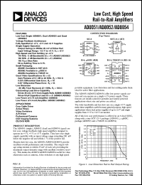 AD8051 Datasheet