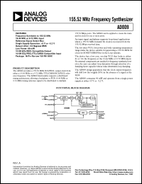 AD809 Datasheet