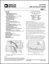 AD810 Datasheet