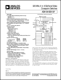 AD8108 Datasheet