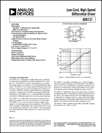 AD8131 Datasheet