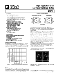 AD820 Datasheet