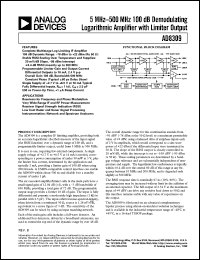 AD8309 Datasheet