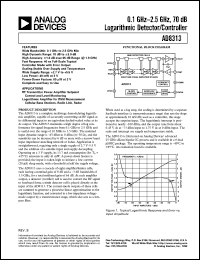 AD8313 Datasheet