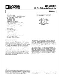AD8350 Datasheet