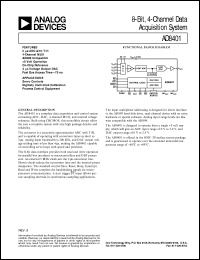 AD8401 Datasheet