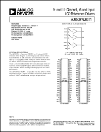 AD8511 Datasheet