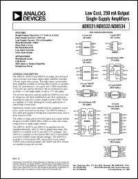 AD8532 Datasheet
