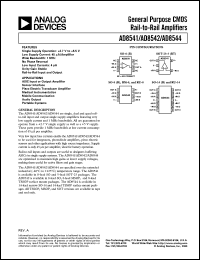 AD8544 Datasheet