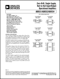 AD8552 Datasheet