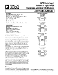 AD8591 Datasheet