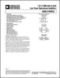 AD8632 Datasheet