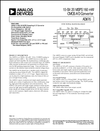 AD876 Datasheet
