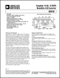 AD9240 Datasheet
