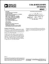 AD9432 Datasheet