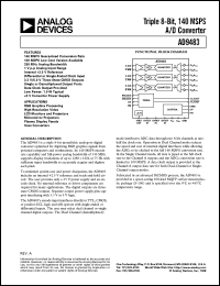 AD9483 Datasheet
