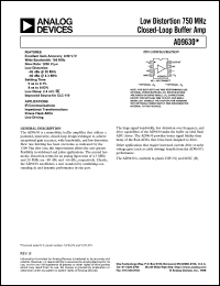 AD9630 Datasheet