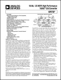 AD9750 Datasheet