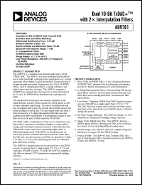 AD9761 Datasheet