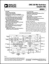 AD9854 Datasheet