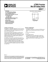 ADG417 Datasheet