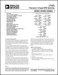 ADG661 Datasheet