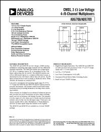ADG708 Datasheet