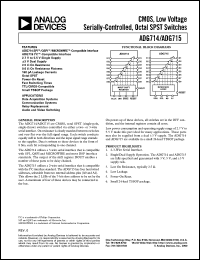 ADG714 Datasheet