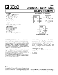 ADG723 Datasheet