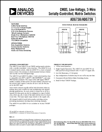 ADG739 Datasheet