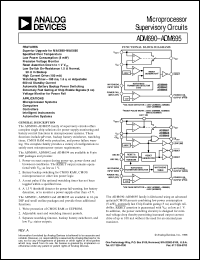 ADM694 Datasheet