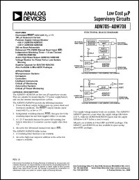 ADM708 Datasheet